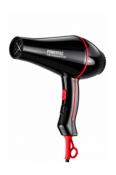Powertec TR-601 Fön Makinesi - TR-375 Erkek Bakım Kiti (Hediye Paketli Çeyiz Seti)