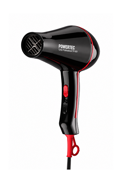 Powertec TR-601 Fön Makinesi - TR-375 Erkek Bakım Kiti (Hediye Paketli Çeyiz Seti)