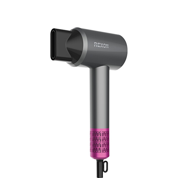 Rexon Super Power Gri-Pembe Saç Kurutma Makinesi