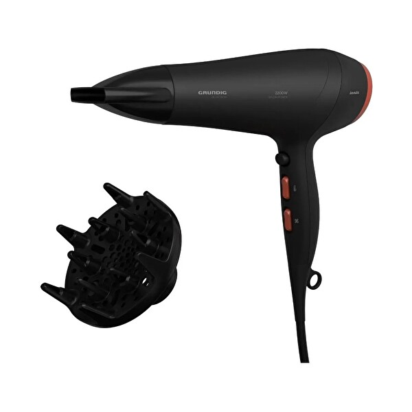 Grundig HD 6481 Vigo Başlıklı 2200 W DC Motor Saç Kurutma ve Fön Makinesi