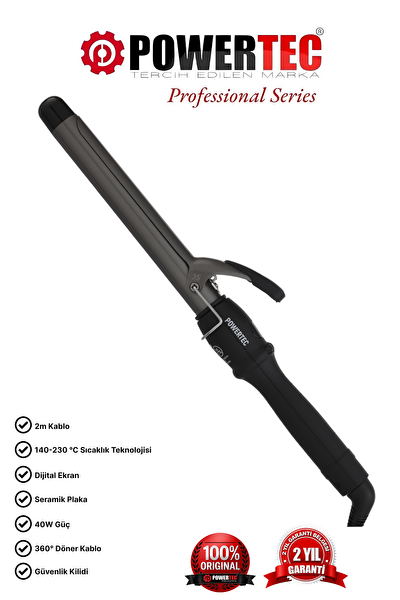 Powertec TR-25 25MM Profesyonel Saç Maşası