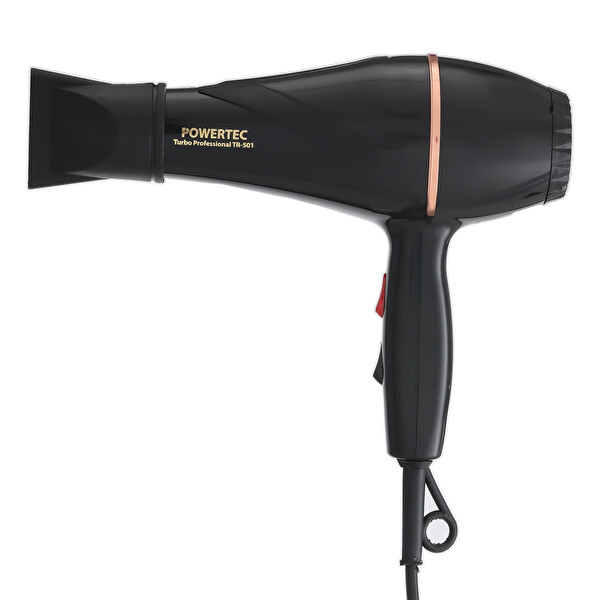Powertec TR-501 Fön Makinesi - Siyah