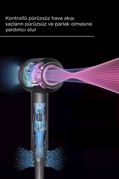 Torima H5 Güçlü Saç Kurutma Makinesi Saç Şekillendirici-Beyaz