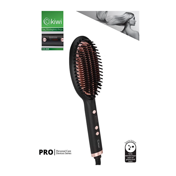 Kiwi KHS-2039 Saç Şekillendirici ve Saç Düzleştirici Fön Tarağı