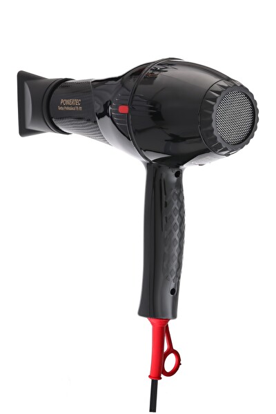 Powertec TR-701 Profesyonel Fön Makinesi - Profesyonel Berber Fön Fırçası