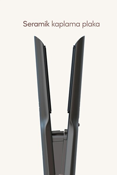 Sinbo SHD-1742 Kablosuz Saç Düzleştirici Gri