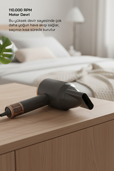 Sinbo SHD-1726 BLDC Saç Kurutma Makinesi - Gri