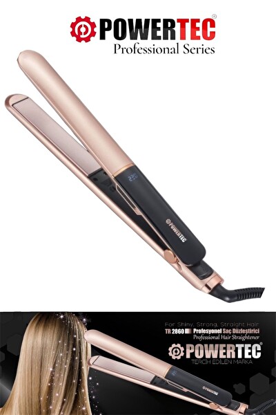 Powertec TR-2860 Seramik Saç Şekillendirici Düzleştirici