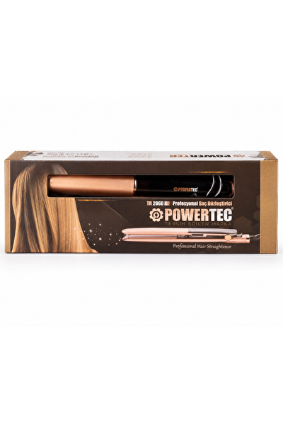 Powertec TR-2860 Seramik Saç Şekillendirici Düzleştirici