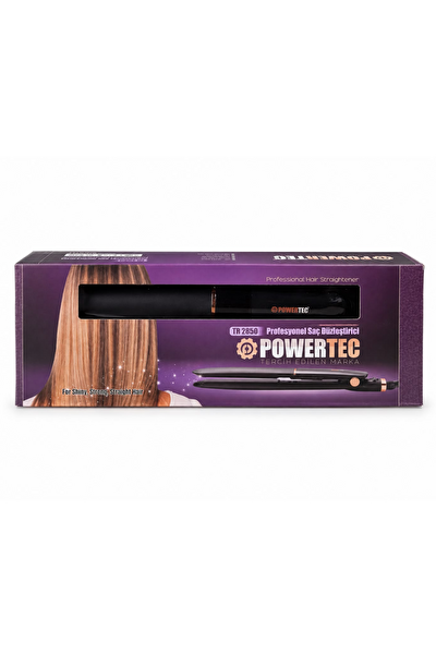 Powertec TR-2850 Seramik Saç Şekillendirici Düzleştirici