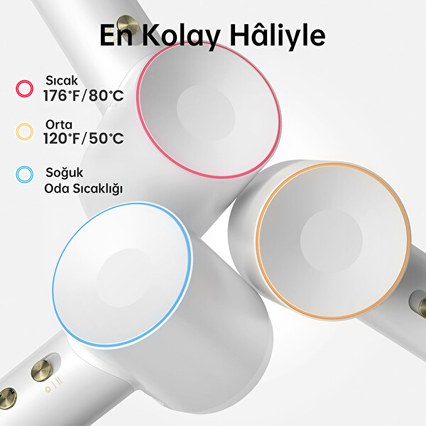 Laifen Swift Premium Golden White Saç Kurutma Makinesi