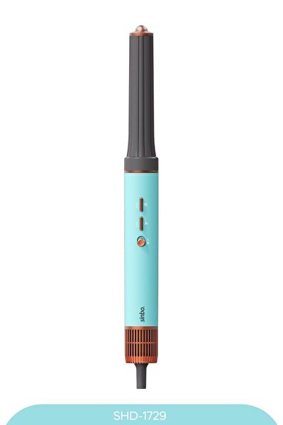 Sinbo SHD-1729 5'i 1 Arada Compact Multi-Styler Saç Kurutma ve Şekillendirme Makinesi Mavi