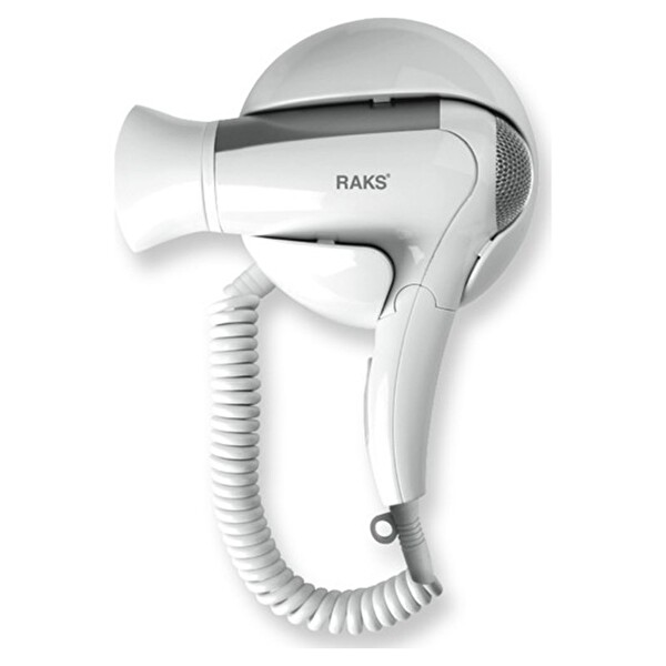 Raks Eva 1600W Otel Tipi Duvar Tipi Saç Kurutma Makinesi - 5 Adet