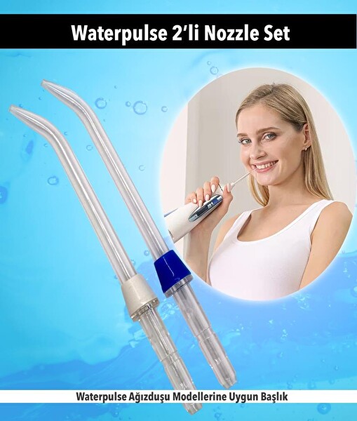 Waterpulse Tüm Modellere Uyumlu Standart 2'li Yedek Uç