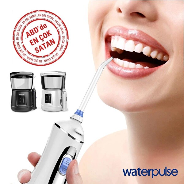 Waterpulse WP-V700PLUS-W Profesyonel Masajlı 1000 ML Diş/Protez Bakım Ve Ağız Duşu
