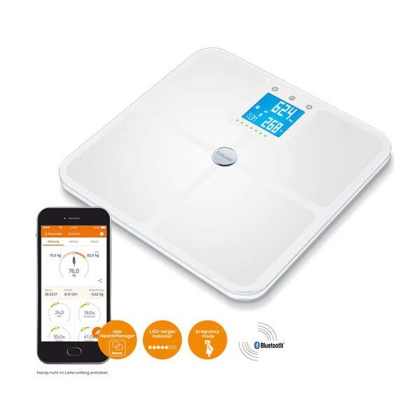 Beurer BF 950 Diyagnoz Beyaz Banyo Tartısı