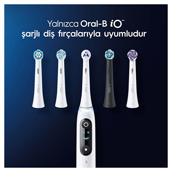 Oral-B iO Specialised Clean Beyaz 2 Adet Diş Fırçası Yedek Başlığı