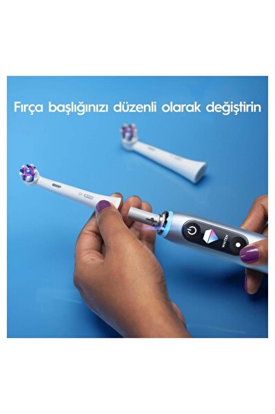 Oral-B iO Radiant White Beyaz 4 Adet Diş Fırçası Yedek Başlığı