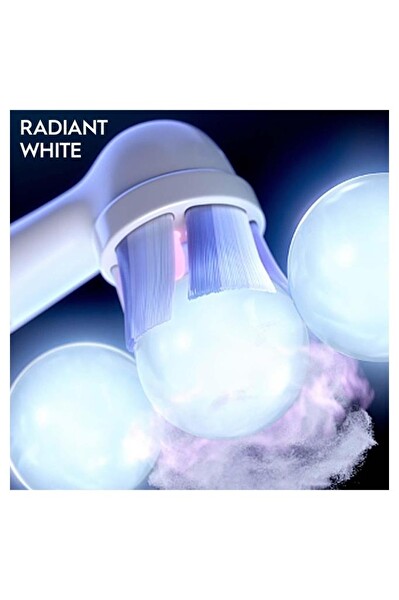 Oral-B iO Radiant White Beyaz 4 Adet Diş Fırçası Yedek Başlığı