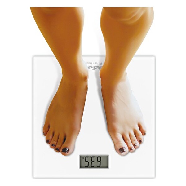 Tefal Premiss PP1061 Beyaz Cam Dijital Baskül