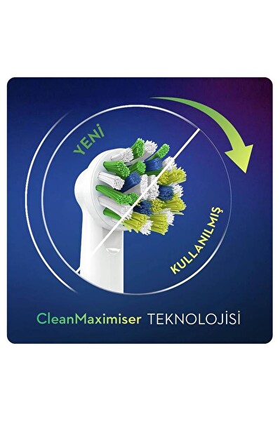 Oral-B Cross Action 6’lı Cleanmaximizer Teknolojili Yedek Fırça Başlığı
