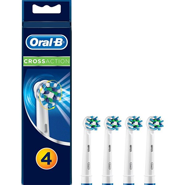 Oral-B Oral-B EB50-4 Cross Action 4'lü Diş Fırçası Yedek Başlığı