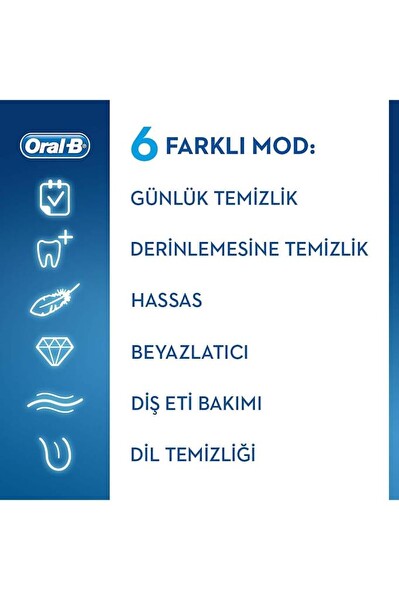 Oral-B 456432 Genius X Ai Art Of Brushing Rose Gold Şarj Edilebilir Diş Fırçası ve Seyahat Kabı