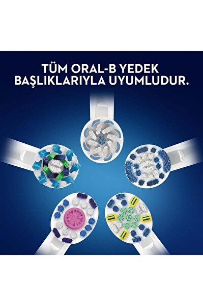 Oral-B 456432 Genius X Ai Art Of Brushing Rose Gold Şarj Edilebilir Diş Fırçası ve Seyahat Kabı