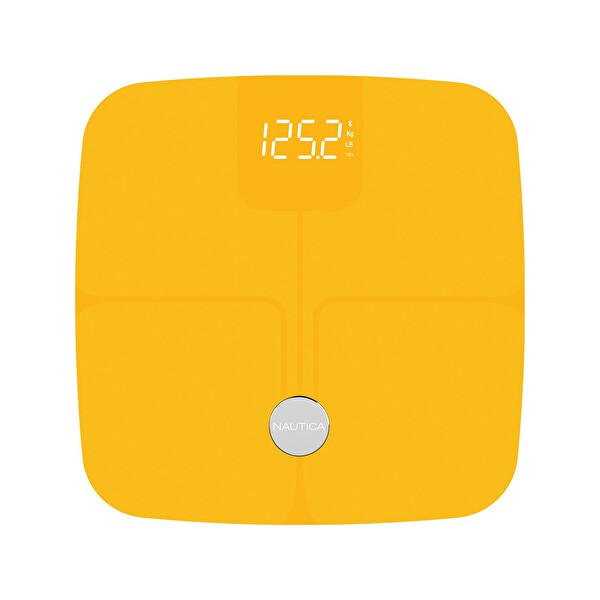 Nautica Classic Collection Plus Vücut Analizli Sarı Akıllı Bluetooth Tartı