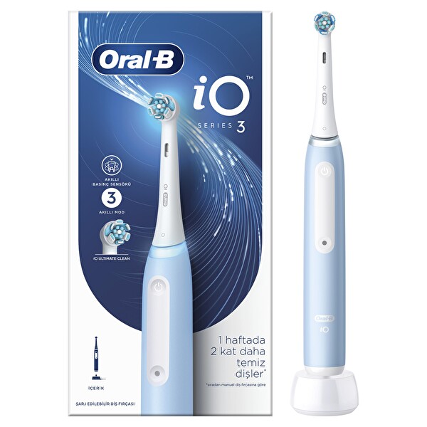 Oral-B iO 3 Şarjlı Mavi Diş Fırçası