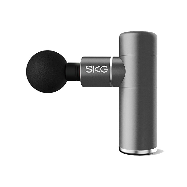 SKG F3 Masaj Tabancası 4 Darbe Yoğunluğu Farklı Bölge İçin 4 Modüler Gri Masaj Başlığı