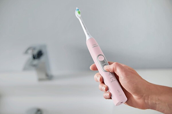 Philips Sonicare Protectorclean 6500 Pembe Şarjlı Elektrikli Diş Fırçası