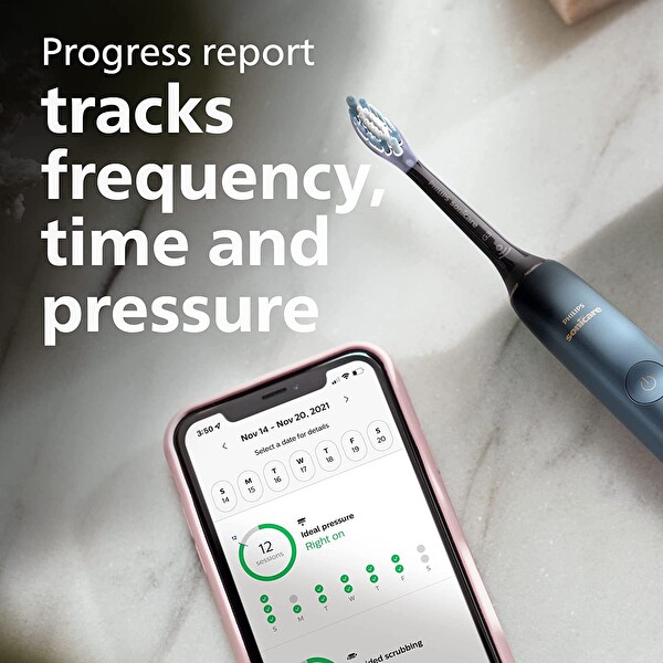 Philips Sonicare 9000 Özel Sürüm Mavi Şarj Edilebilir Diş Fırçası