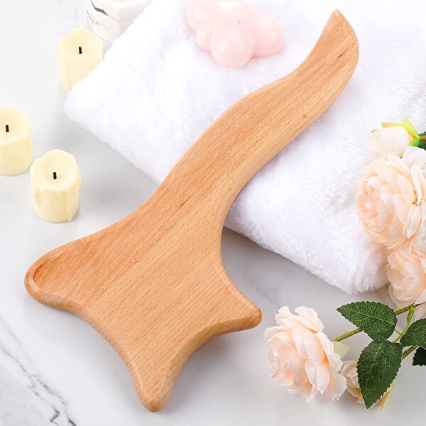 Next Craft M1 %100 Doğal Selülit Giderici Ahşap Masaj Aleti ve Akapunktur El Yapımı Lenf Drenaj