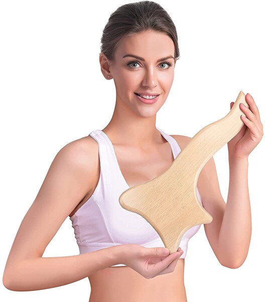 Next Craft M1 %100 Doğal Selülit Giderici Ahşap Masaj Aleti ve Akapunktur El Yapımı Lenf Drenaj