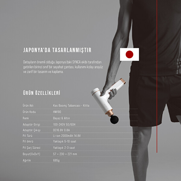 Synca Kitta Masaj Tabancası