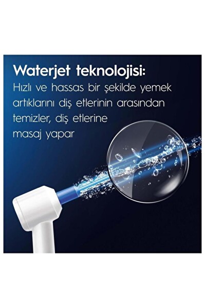 Oral-B Ağız Sağlığı Merkezi Ağız Duşu - 1 Oxyjet Başlığı - 1 Waterjet Başlığı