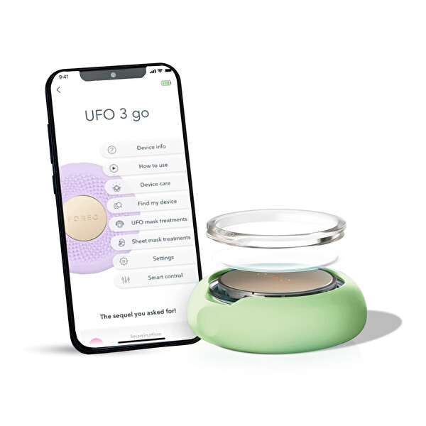 Foreo Ufo 3 Go Pistachio Maske ve Işık Terapi Cihazı