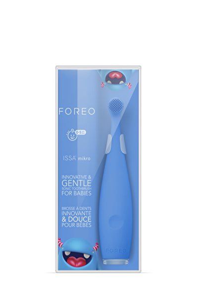 Foreo Issa Bubble Blue Mikro Şarjlı Bebek - Çocuk Diş Fırçası (0-5 Yaş)