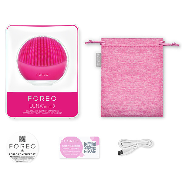 Foreo Luna Mini 3 Fuşya Yüz Temizleme ve Masaj Cihazı