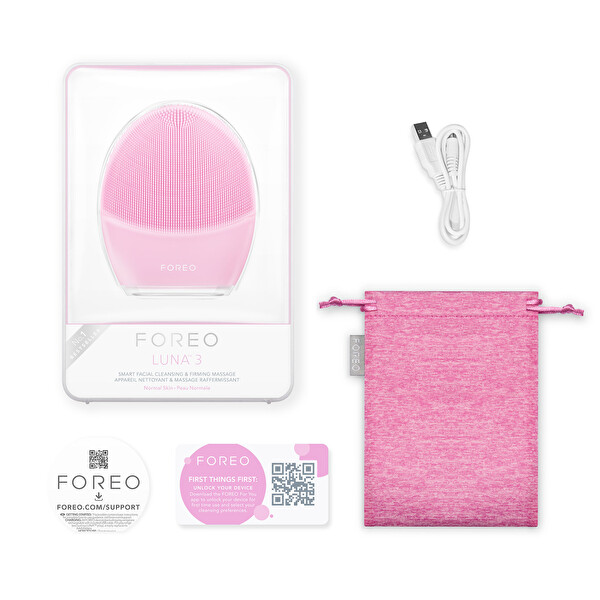 Foreo Luna 3 Normal Ciltler İçin Yüz Temizleme ve Sıkılaştırıcı Masaj Cihazı