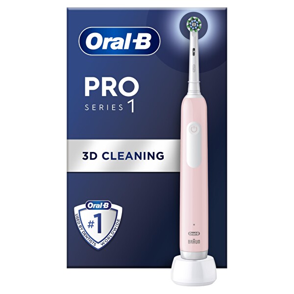 Oral-B Pro Series 1 Pembe Şarjlı Diş Fırçası