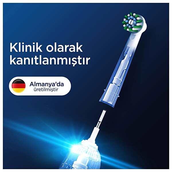 Oral-B Pro Cross Action X-Filament Şarjlı Diş Fırçası Yedek Başlığı - 2 Adet