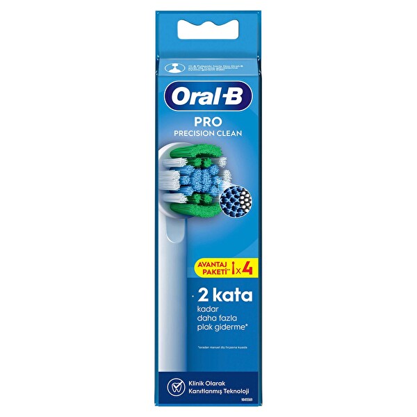 Oral-B Pro Precision Clean X-Filament Şarjlı Diş Fırçası Yedek Başlığı - 4 Adet