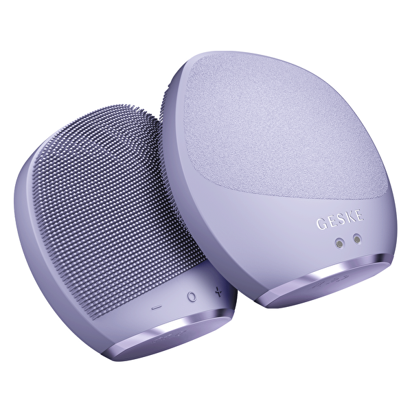 Geske Sonic 7'si 1 Arada Mor Vücut Fırçası ve Yoğun Eksfoliyatör