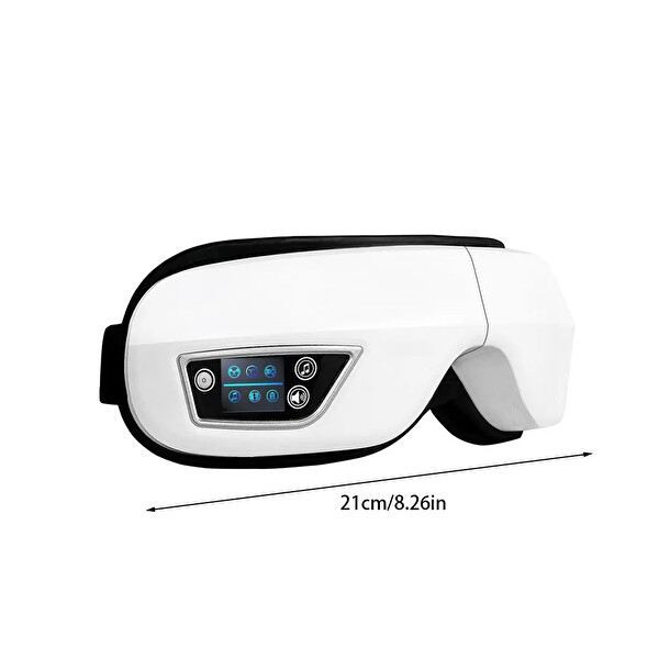Yasomi Eyeband Kablosuz Bluetooth Müzik Isıtma ve Titreşim Özellikli Göz Masaj Aleti