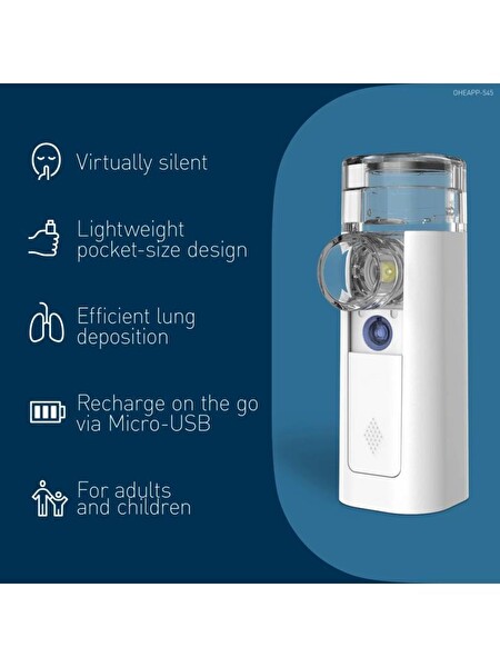 Omron Mini Air 360+ Taşınabilir Nebulizatör