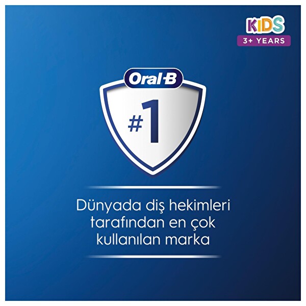 Oral-B D100 Vitality Frozen Özel Seri Çocuklar İçin Şarj Edilebilir Diş Fırçası