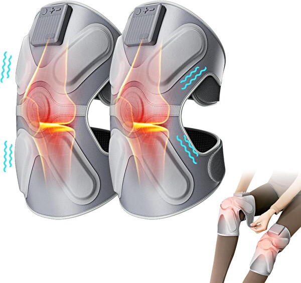 SKG Kablosuz Diz Masaj Aleti Isıtma ve Titreşimli Diz Ağrısı Giderici