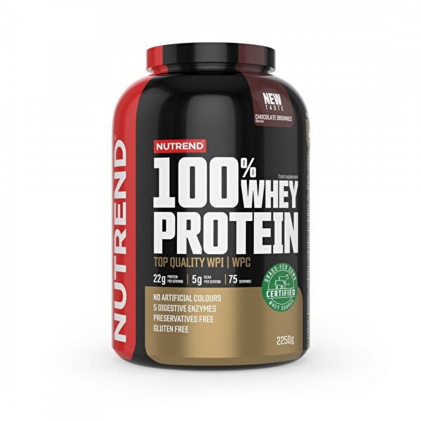 Nutrend Whey Protein Tozu 2250 GR Çikolata & Browni